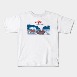 ac|dc vintage Kids T-Shirt